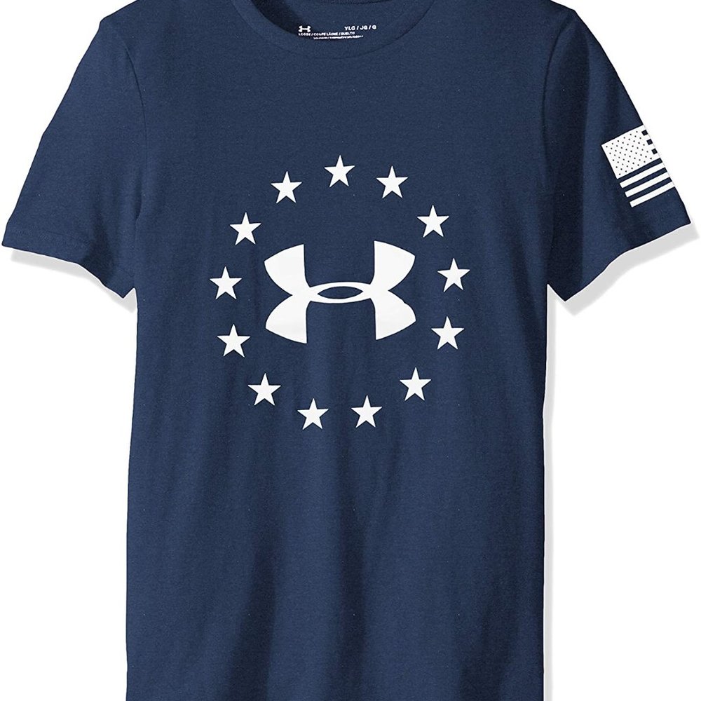 Under Armour Boys Short Sleeve Freedom Tshirt‎
